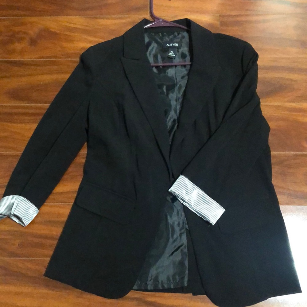 Black blazer jacket